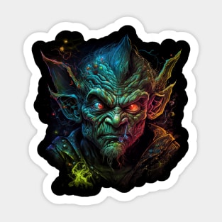 The Cursed of Goblin - The Elder Sticker